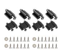 Push to Open Door Catch, 8PCS Magnetic Touch Latches, Pressure Touch Release Catches for Cabinet Cupboard Wardrobe Room Kitchen Bathroom (E)