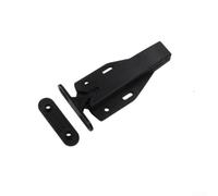 Push to Open Door Catch Latch for Cupboards Cabinets - ABS Touch Release Magnetic Hinge Handle Free Drawer Closet Kitchen Wardrobe Furniture Fitting White Black(Black)