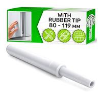 Push to Open Door Catches for Cupboard 80 x 16 mm with Rubber Tip - Kitchen Door Soft Close Dampers - Warranty 5 Years - ONIX TECH