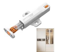 Push-to-Open Door Latch, Cupboard Push to Open Latch, Robust Door Push to Open Hardware, Push Latch Catch, Non-Magnetic Drawer Lock for Kitchen, Motorhome