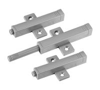 Push to Open Door Opener, Pack of 3, Heavy Duty Push Open Magnetic Opener, 45N Cabinet Door Damper, Kitchen Cabinet, Magnetic Cupboard Door Opener, Pressure Door Damper for Wardrobe