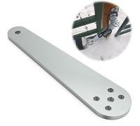 Push to Open Gate Bracket for Mighty Mule Automatic Gate Openers, Parts for Mighty Mule gate Opener - Silver