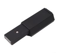 Push-to-Open Magnetic Cabinet Catch for Kitchen & Bathroom Cabinets - Zinc Alloy Invisible Door Latch with Self-Rebounding Function, 70 x 39 mm, Black or White(Black)