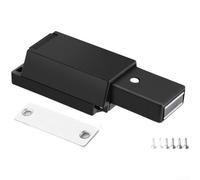 Push-to-Open Magnetic Door Closer - Heavy-Du Invisible Cabinet Closure 5.5x3.8x2.2 cm Silent Secure Latch for Home & Wardrobe Use Easy Installat