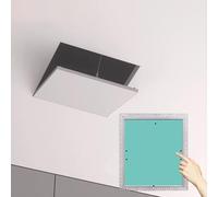 Push to Open Sheetrock Access Panel Invisible, Drywall Attic Service Door for Plumbing Cables Electrical, Ceiling Wall Inspection Hatch Cover(200x200mm(8x8in))