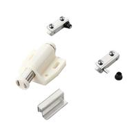 Push to Open Touch Latches Glass Door Hinge Clamp Single Head Catches Display Cabinet Hinge Enduring Glass Door Clamp