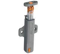 Push Touch Latches - Heavy Duty Latches, Doors Touch Latch | Push Opener Door Catch for Cupboard, Kitchen Door Push Release Latch, Cabinet Press Out Latch for Door, Closet, Rv, Gray & White Latches