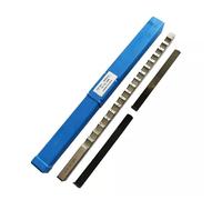 Push-Type Keyway Broach Cutting Tool 10/12/14mm D Metric Size With Shim High Speed Steel Broaching Cutter For CNC Wear-resistant(5/16D)