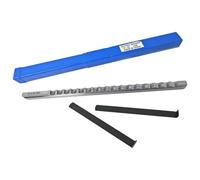 Push-Type Keyway Broach Cutting Tool 10mm D Metric Size with Shim HSS Broaching Tool for Keyway Cutting