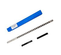 Push Type Keyway Broaches, 2/3/4/5/6/8/10/12/14/16/18mm A1/B1/C1/D1/E1 Type, HSS Keyway Tools For CNC Machine Tool(C1 8mm)