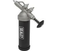 Push Type Mini Grease Gun - 3oz Cartridge Capacity - Three Nozzle Sizes Loops Multi One Size