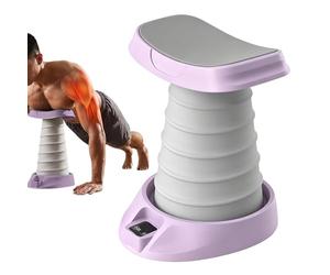 Push Up Aid - Elastic Support with Counterfunction | Scientific Trainer, Home Fitness Power Machine, Calorie Tracking Tool for Men and Women of All Ages Daily Tr