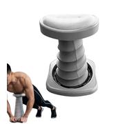 Push Up Assistant Stand - Adjustable Height Auto Rebound Base, Elastic Tension Strength Tool, Integrated Kinetics Spring Mechanism, Professional Calisthenics Stability Accessory for Home Gym Training