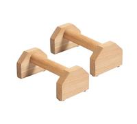 Push Up Bar A Pair of Wooden Push-up Stands Parallel Bars Handstand Exercise Aids Solid Wood Trainers(25cm-2Pcs)