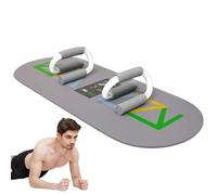 Push-up Bar - S Shape Pushup Handles Stand Strength Training, Ergonomic Lying Curry Comb Portable Fitness Equipment at Home, a Professional System with a Slip Mat for Floor Training, Fitness Training