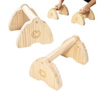 Push Up Bar Wooden Non-Slip Portable Gymnastics Stand