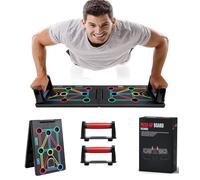 Push Up Board, 12-In-1 Foldable Multi-function Home Workout Equipment, Burn Fat Strength Training Equipment for Effectively Exercise the Muscle