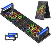 Push Up Board 14 in1 Multi-function Home Workout Equipment Portable Foldable Push-up Tools Exercise Board Effectively Exercise the Muscle of the Upper Body Chest Back Triceps Shoulders for Men Women