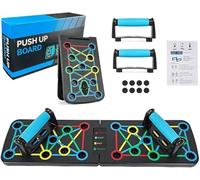 Push Up Board, 17 in1 Multi-function Home Workout Equipment Foldable Portable Press Up Tools Exercise Board Effectively Exercise the Muscle for Men Women