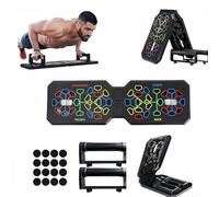 Push Up Board,22-In-1 Portable Push Up Bars for Men, Muscle Max Press Up Boards,Tetachable Gym Home Exercise Board,Multi-function Push Up Stand,Home Workout Equipment for Men Women(22-1)