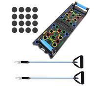 Push Up Board, 24 in 1 Multifunctional Pushup Board, Foldable Portable Fitness Workout Push-up Tools Pushup Stands for Upper Body, Shoulders, Chest, Back, Triceps