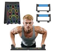 Push up Board 26-Inch Fitness Equipment with 2 Handles to Exercise Muscles in the Chest, Shoulders, Back and Arms.