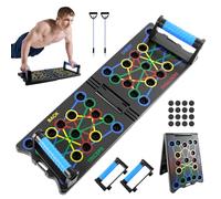 Push Up Board Foldable, 24-In-1 Multi-function Home Workout Equipment, Burn Fat Strength Training Equipment for Effectively Exercise the Muscle of the Upper Body Shoulders, Chest, Back and Triceps