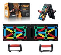 Push Up Board, Foldable Press Up Handles Bars Strength Training Equipment for Effectively Exercise the Muscle of the Upper Body Shoulders,Chest,Back and Triceps