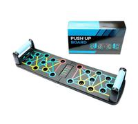 Push Up Board, Foldable Pushup Stands System, Multifunctional Home Gym Workout Equipment, Professional Strength Training Aid for Men and Women, Non Slip, ABS Material