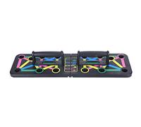 Push Up Board, Foldable with Non-Slip Handle, Color-Coded Muscle Groups for Full Body Strength and Conditioning Exercises, Suitable for Fitness Beginners or Professional Athletes
