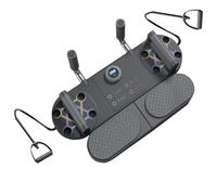 Push Up Board, Portable Home Gym Workout Equipment 1600g, Fitness Board With Resistance Bands ABS TPE Metal Material With Digital Count Display,strength Training Equipment For Outdoor Indoor Exercise(