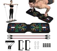 Push-up board | Push Up Board | multifunctional push-up handles | Foldable push-up stand | Body training gym workout | with elastic training rope