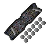 Push Up Board Set - Foldable Gym | Reusable, Foldable Push Up Board, Non-Slip, Portable Strength Training Device, Versatile, Durable for Women, Men