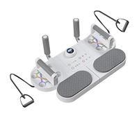 Push Up Board System for Men & Women, 5-in-1 Multi-Function Muscle Strength Training Board for Chest, Arms, Back & Core, Portable Foldable Push-Up Handles for Home Workouts & Fat Burning