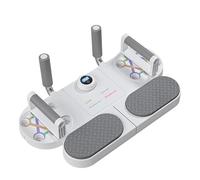 Push Up Board with Automatic Counter - Portable Press Up Exercise Equipment for Home Gym, Chest, Arms, Back & Core Strength Training for Men & Women (Grey)