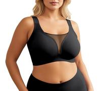 Push Up Bra, Classic Wireless Backpack Bra Comfortable Transparent No Padding with Convertible Straps
