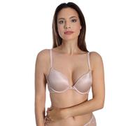 Push Up Bra DOTTED MESH by 29039 32-40 A-C Nude