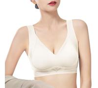 push up bra for women strong support bralette wirefree seamless bra deep v neck classic soft bra tight bra underwear bust bra for women