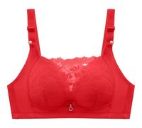 Push Up Bra, Seamless T-Shirt Bra, Comfortable and No Padding Volume Booster Everyday Bra