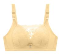 Push Up Bra, Seamless T-Shirt Bra, Comfortable and No Padding Volume Booster Everyday Bra