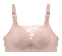 Push Up Bra, Seamless T-Shirt Bra, Comfortable and No Padding Volume Booster Everyday Bra