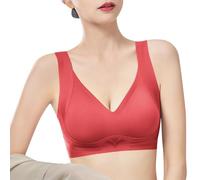 Push Up Bra, Strong Support Bralette Women Wirefree Bra Seamless Deep V Neck Classic Soft Bra Tight Bra Women Underwear