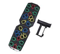 Push Up Challenge Board, Pushup Board Fitness | Professional Foldable Non Slip Exercise Equipment,Strength Conditioning Training Equipment, Chest Muscle Exercise Card for Gym Workout