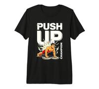 Push Up Champion Workout Fitness Training Premium T-Shirt