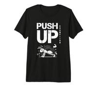 Push Up Funny Ant Gym Workout Motivation Premium T-Shirt