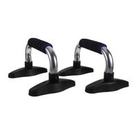 Push-up Handles 1 Pair Chrome-plated Steel and Plastic Black