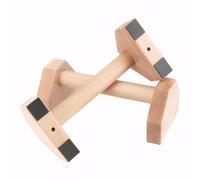 Push Up Handles,Solid Wood Parallettes,Push Up Bar with Non-slip Mat,Parallettes Bars,Calisthenics Equipment,Handstand Blocks for Handstands,Planche Dips,Calisthenics,Strength Training