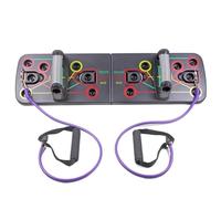 Push-Up Stand Push Up Stand Home Foldable Chest Muscle Expander, Multi-function Rope, Portable Fitness Push Up Bracket(With rope type1)