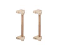 Push-Up Stand Wooden Push-up Stand Non-SlipPush Up Bar Handles Fitness Pushup Board Calisthenics Parallettes Bar Exercise Equipment For Home(40CM-Bearing 500KG)