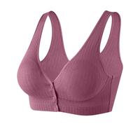 Push Up Summer Tank Front Closure Cotton Cami Bras for Women Padded Bralettes for Women No Wire Bras for Women Push Up Bras for Women Comfortable 2023 Women Bras Wirefree Bras Comfy Hot Pink